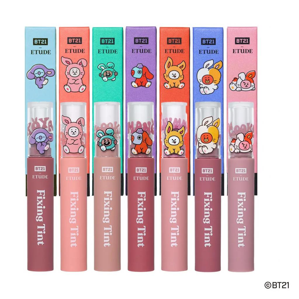 エチュード BT21 フィクシングティント コンプリートセット｜キレイエ