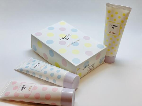 IGNISの優しい香り3種の可愛いハンドクリーム♪限定発売です!｜Salon