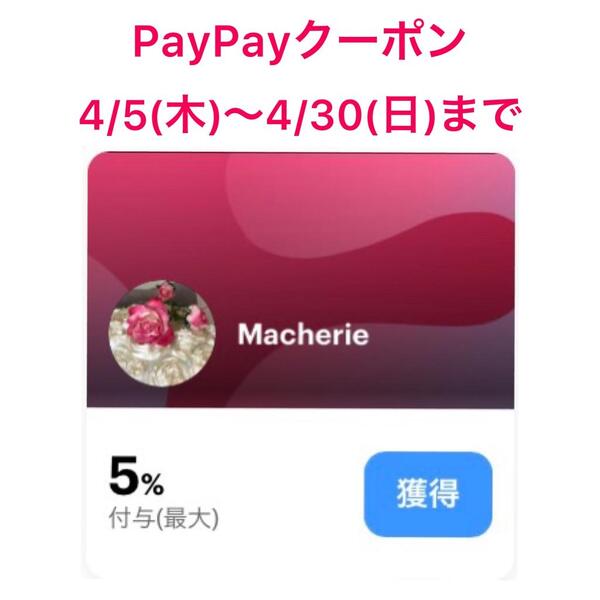 お得なPayPayクーポン獲得して下さい