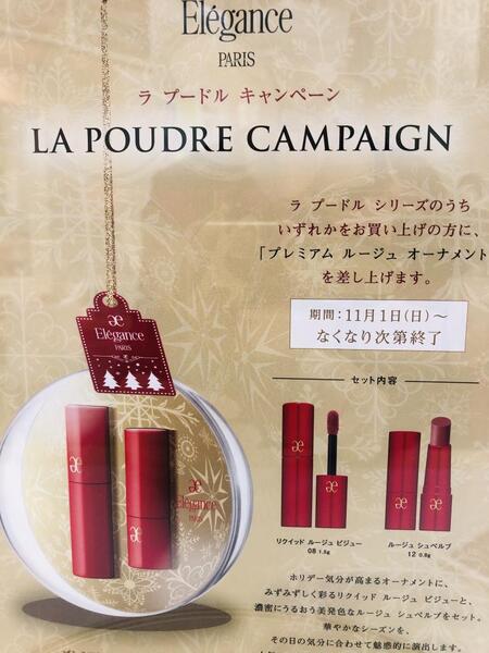 ✨エレガンス　ラ　プードルキャンペーン11月1日(日)から✨