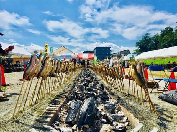 楽しかった。:+((*′艸`))+:。鮎祭り