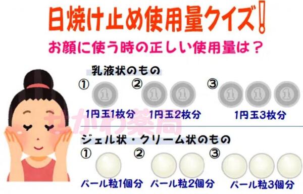 日焼け止めどれくらい使ってますか?