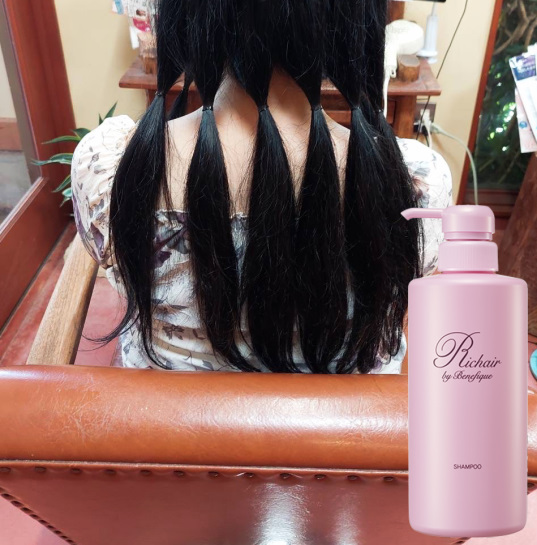 【“ヘアドネーションする”と初めてお聞きし!】❤髪が高校生に