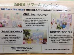 IGNISサマーキャンペーン