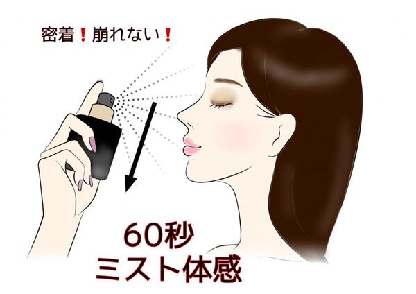 〈資生堂〉メイクキープミスト60秒無料体感