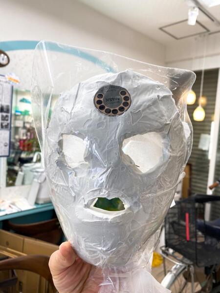 アルビオン・エステfxプロフェッショナル　石膏マスクの温度計